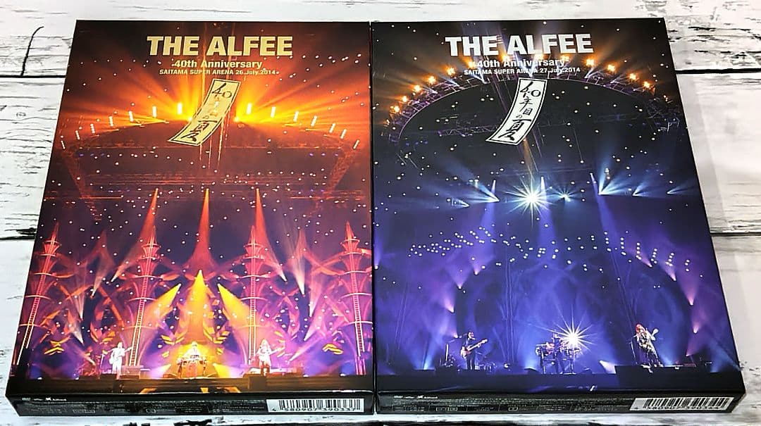 【DVD】THE ALFEE 40年目の夏 ライブDVD 2巻セット