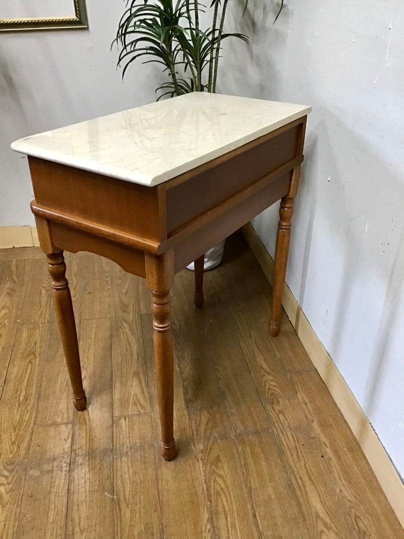 管167☆D&A YOSHIKAWA☆大理石☆コンソールテーブル