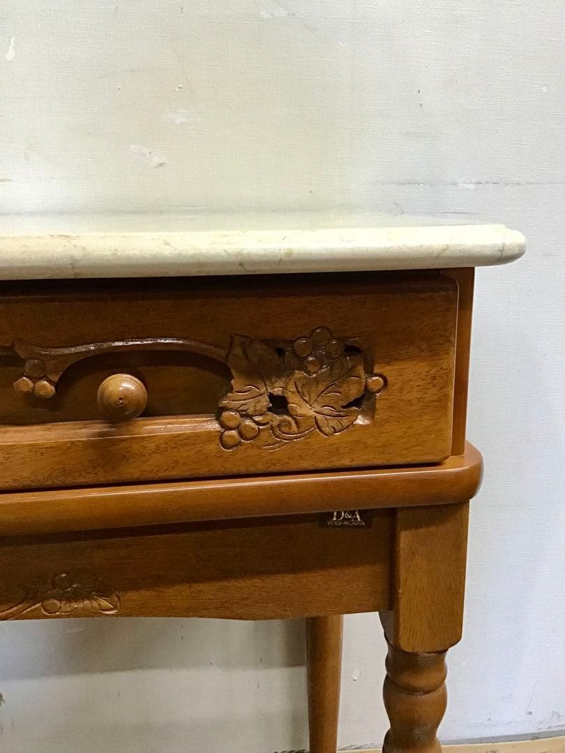 管167☆D&A YOSHIKAWA☆大理石☆コンソールテーブル