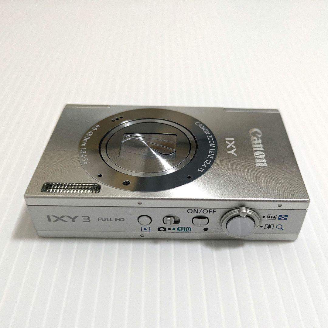 【美品】Canon IXY3 シルバー　コンパクトデジタルカメラ PC1736