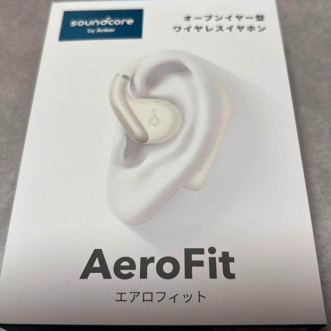 【ほぼ未使用.美品】Soundcore AeroFit オープンイヤー型イヤホン