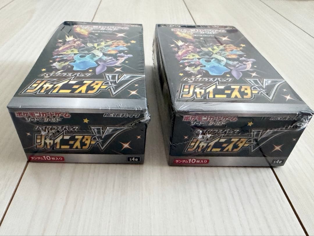 シャイニースターV BOX シュリンク付き　未開封　ポケモンカード