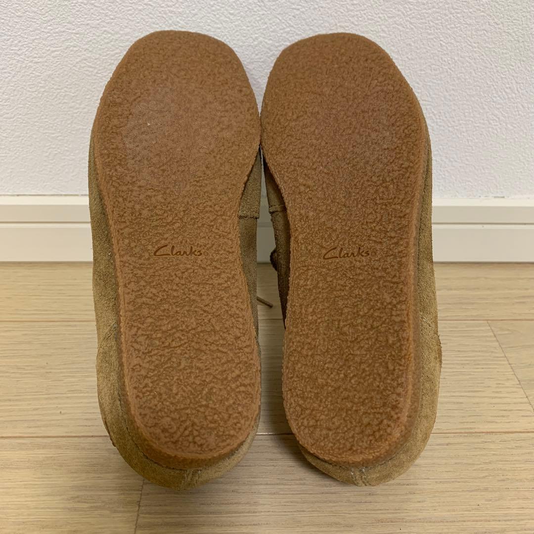 Clarksクラークス ワラビーシューズ 24.5cmサンドベージュ スウェード