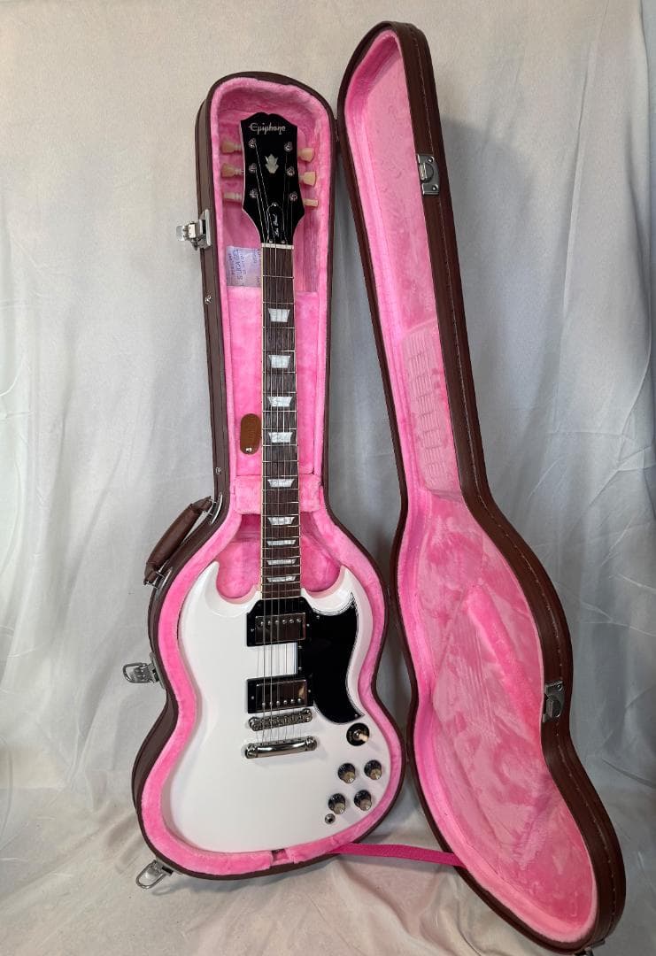 希少SG Epiphone BurstBucker 2/3搭載純正ハードケース付