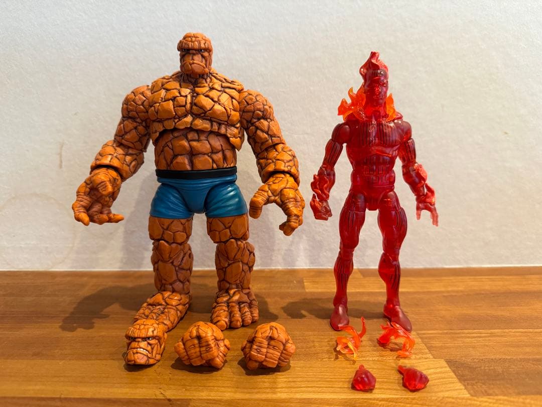 マーベルレジェンド　シング　ヒューマントーチ　ファンタスティック4