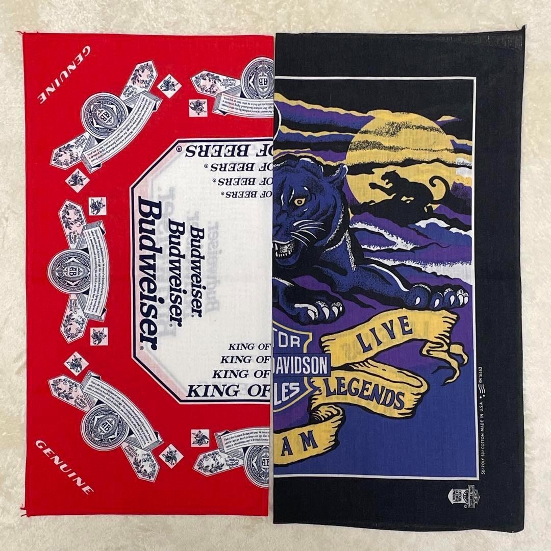 2枚！ HarleyDavidson × Budweiser 1セット限定