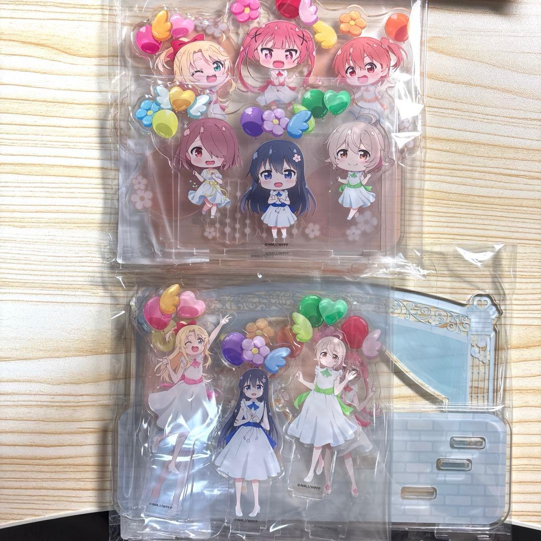 わたてん　私に天使が舞い降りた　ひなた　乃愛　花　A賞アクリルジオラマ　2点