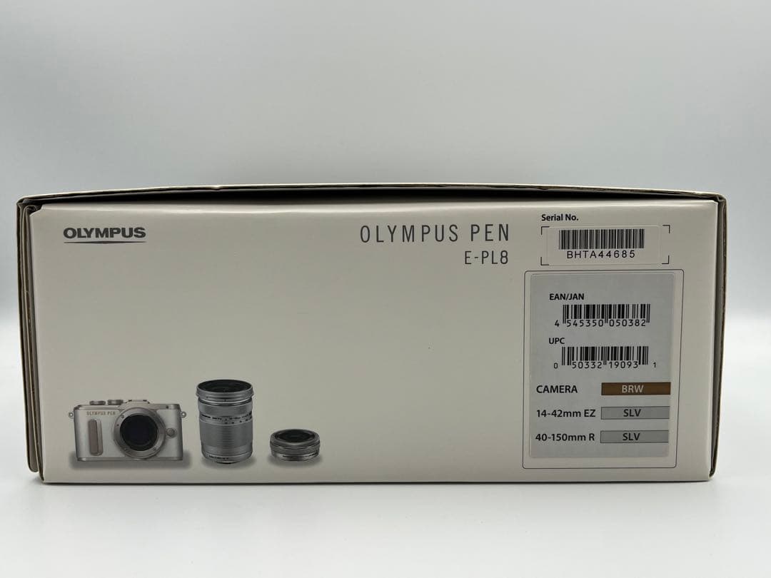 OLYMPUS PEN E-PL8 ミラーレス一眼 デジタルカメラ ブラウン