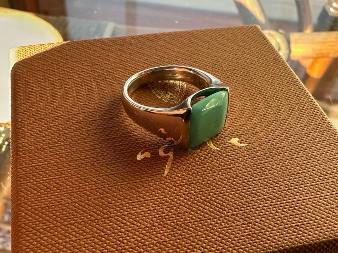 agete silver spoon ターコイズリング