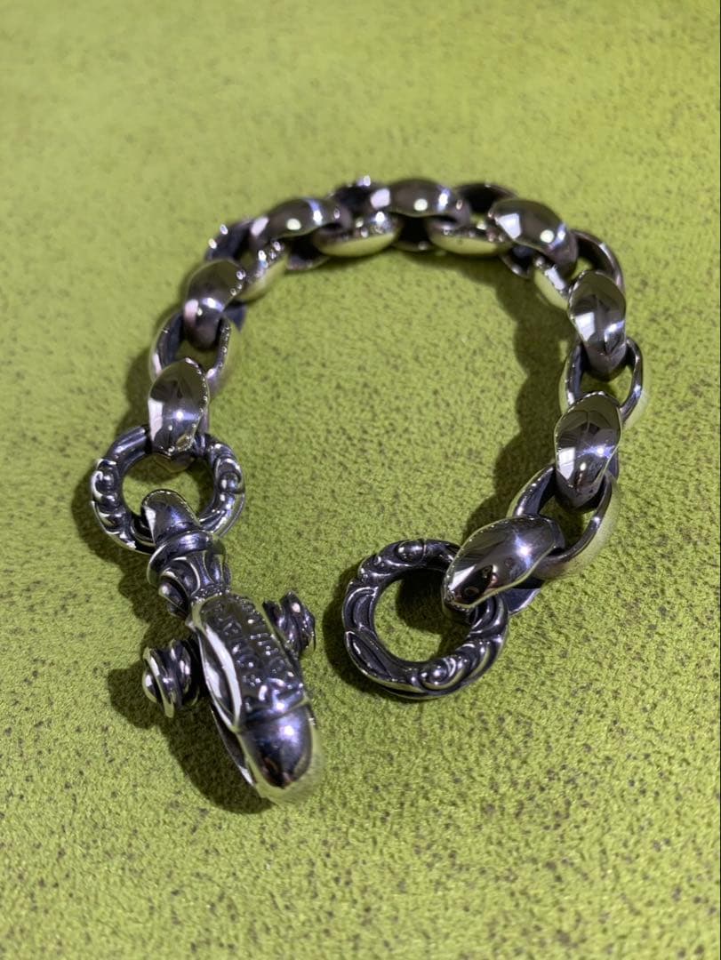 レナードカムホート SILK LINK BRACELETシルクリンクブレスレット