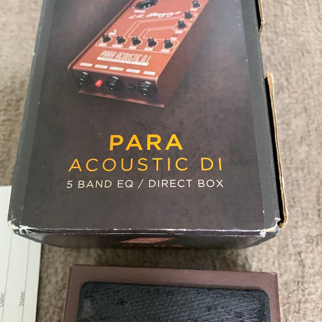 L.R.Baggs Para acoustic D.I. パラアコースティック