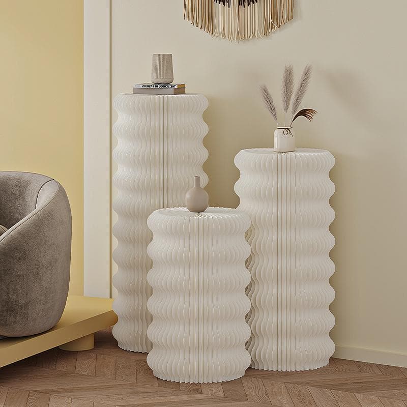 ディスプレイスタンド直径52cm高さ58㎝展示台 陳列台組立不要展示会イベント