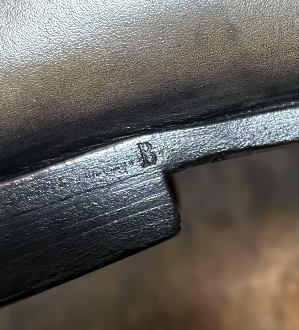 ベルルッティ BERLUTI アレッサンドロ ホールカット レザーシューズ8.5