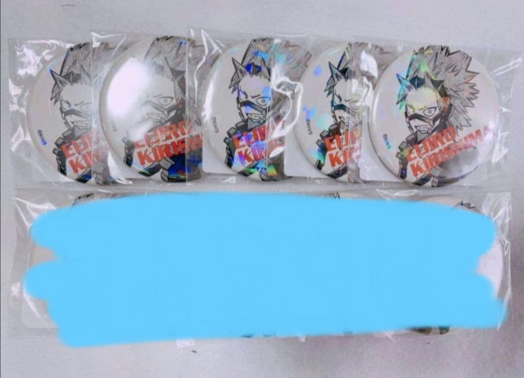 ヒロアカ オールスター 受注 缶バッジ キャラバッジ 切島 切島鋭児郎