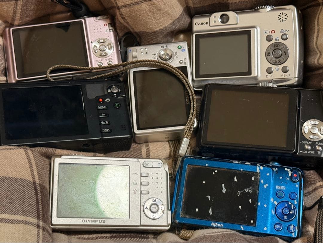 デジタルカメラ 7台 まとめ 動作未確認 ジャンク