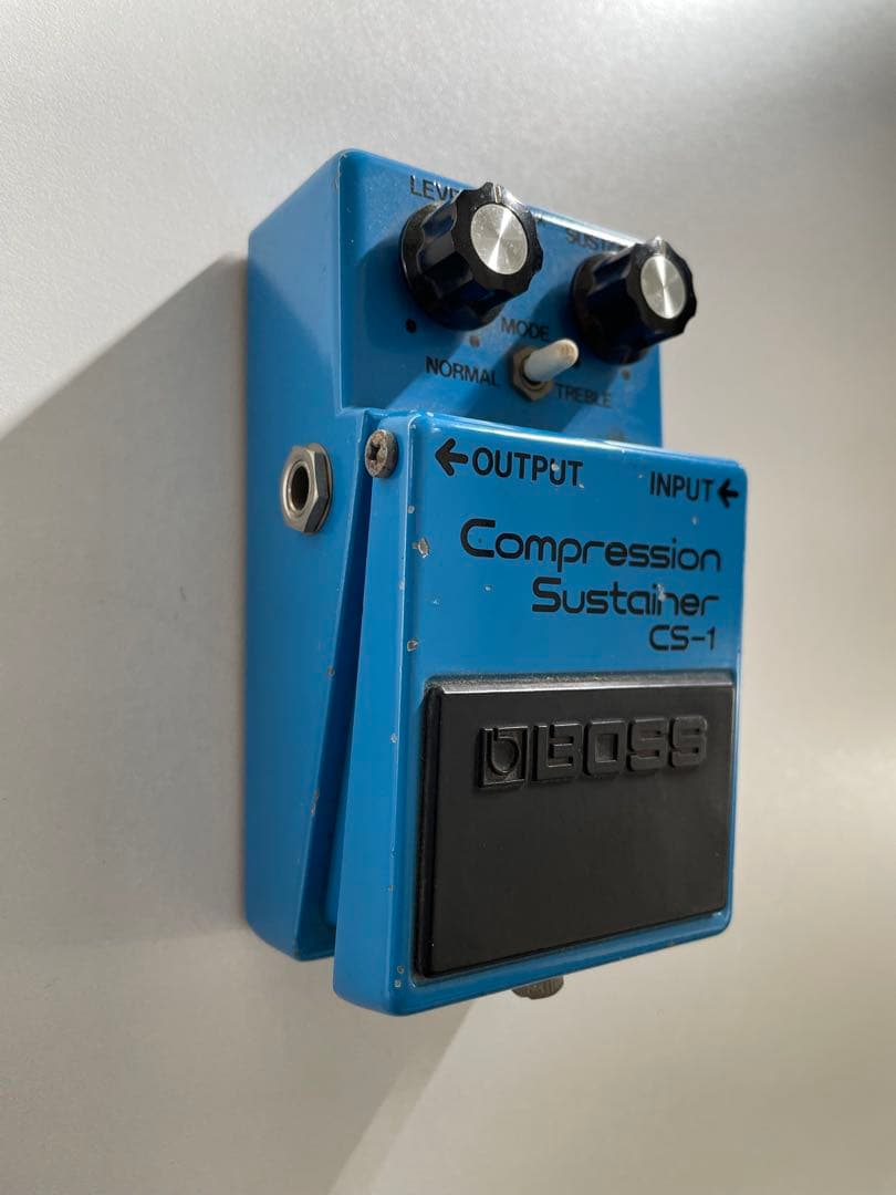 BOSS CS-1 compression sustainer 日本製　銀ネジ
