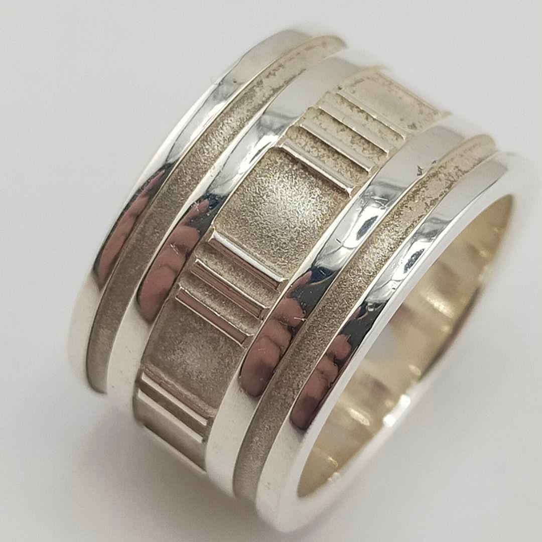 TIFFANY&Co. ティファニー シルバー アトラスワイド リング 8.5号