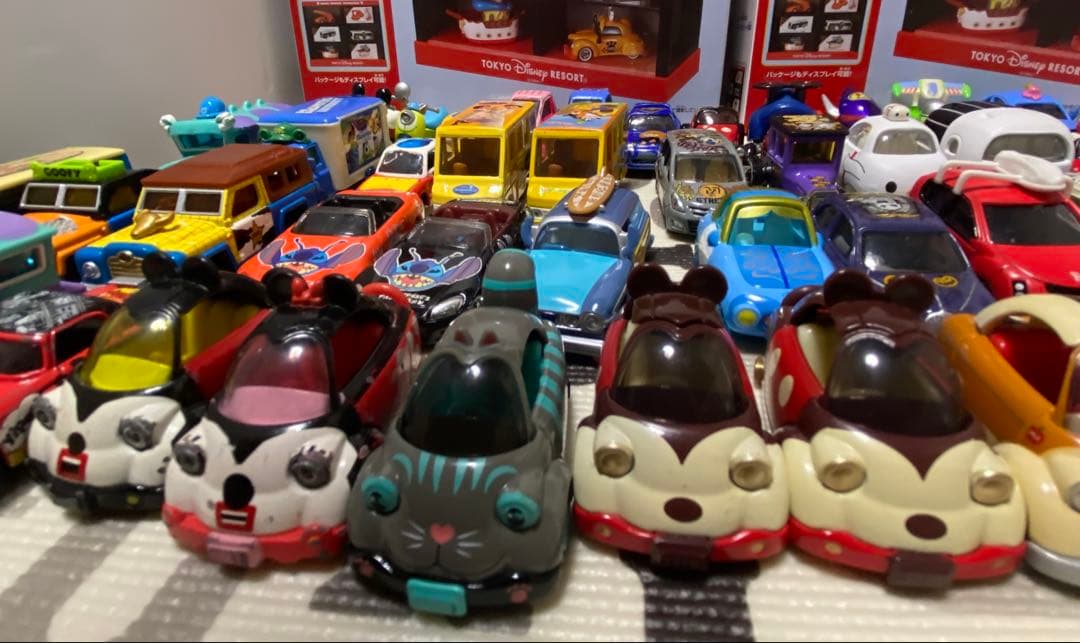 ディズニートミカ ミニカー セット 53台