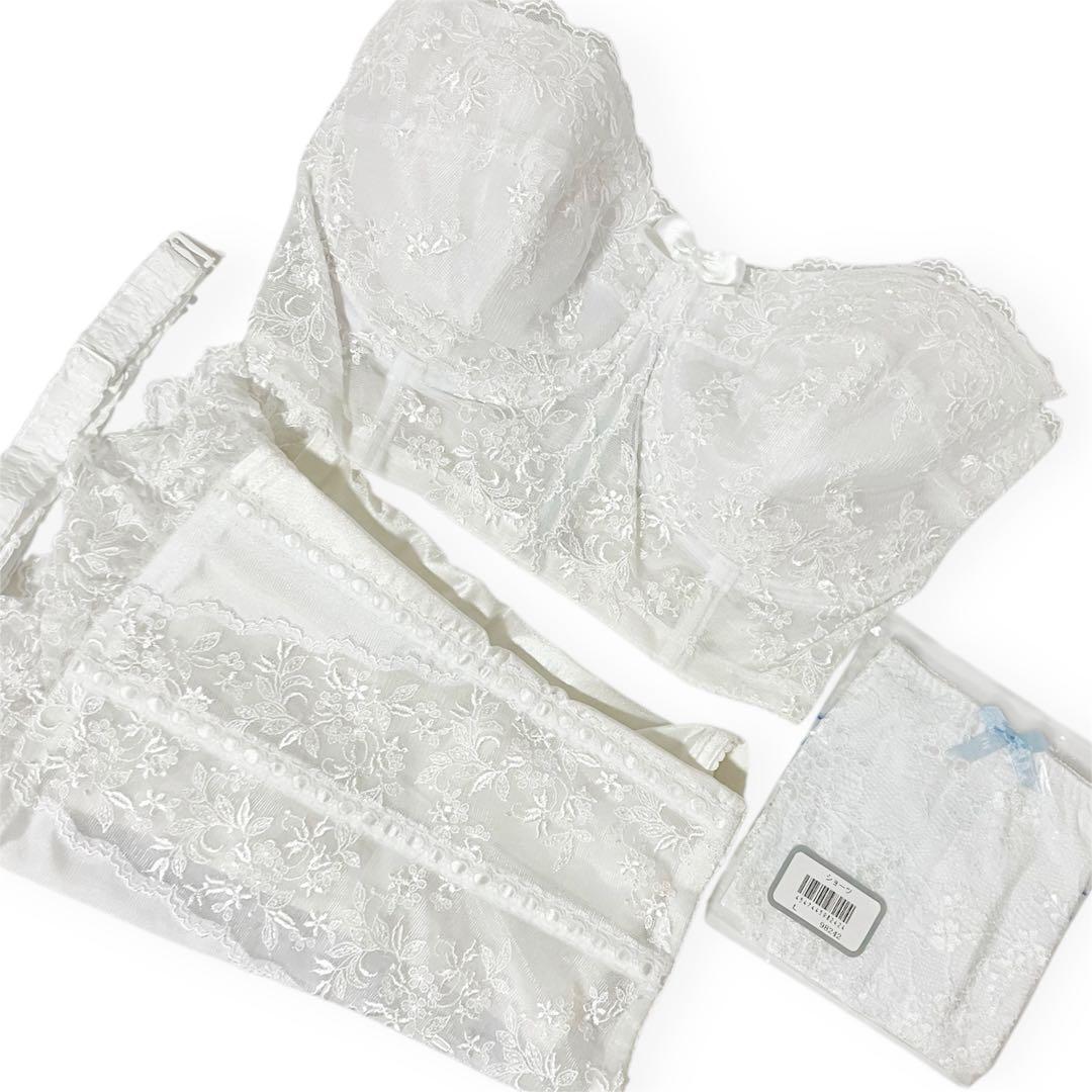 セモア ブライダルインナー ブラジャー ウエストニッパー ショーツ G70 L