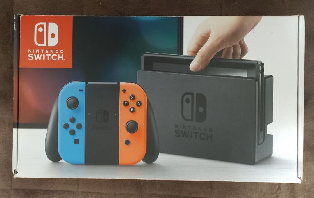 Nintendo Switch 本体 青・オレンジ プロコン付 ハードケース付