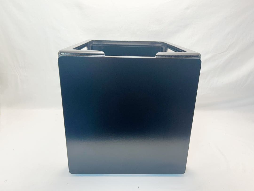 未使用 茶道具 宗章造 高麗卓 木製 黒一閑 宗旦好写 共箱