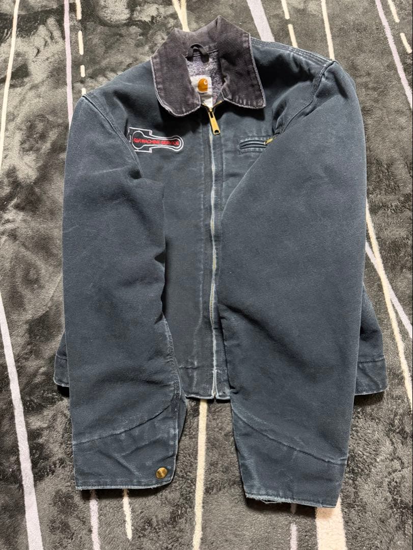 ‼️フェード カーハート デトロイトジャケット J01 BLK レアサイズ
