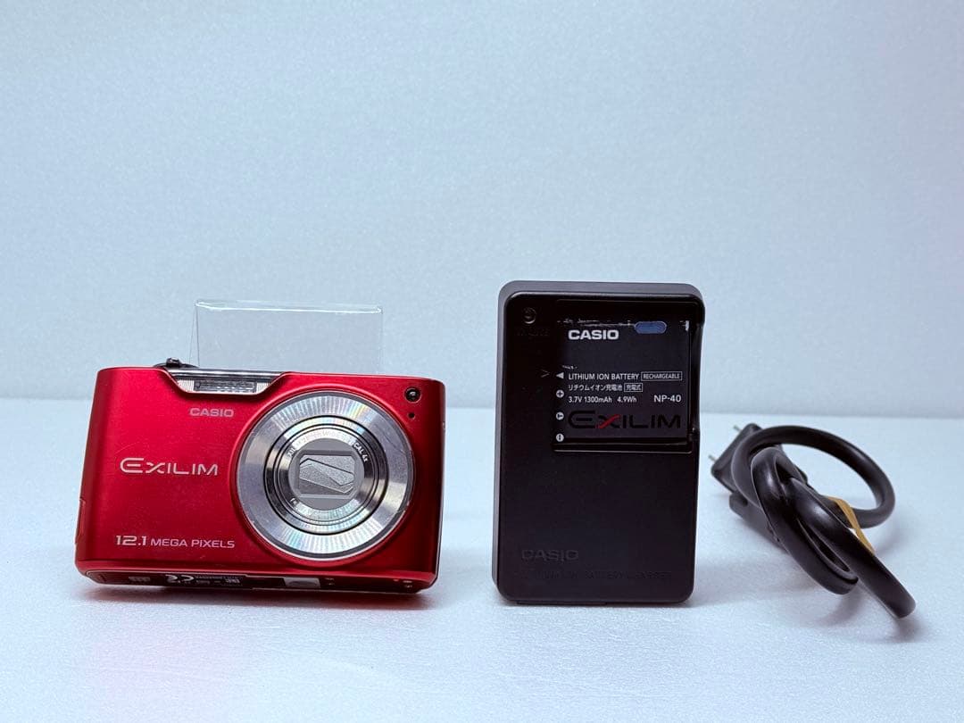 CASIO EXILIM EX-Z450 レッド 動作確認済 コンデジ レトロ