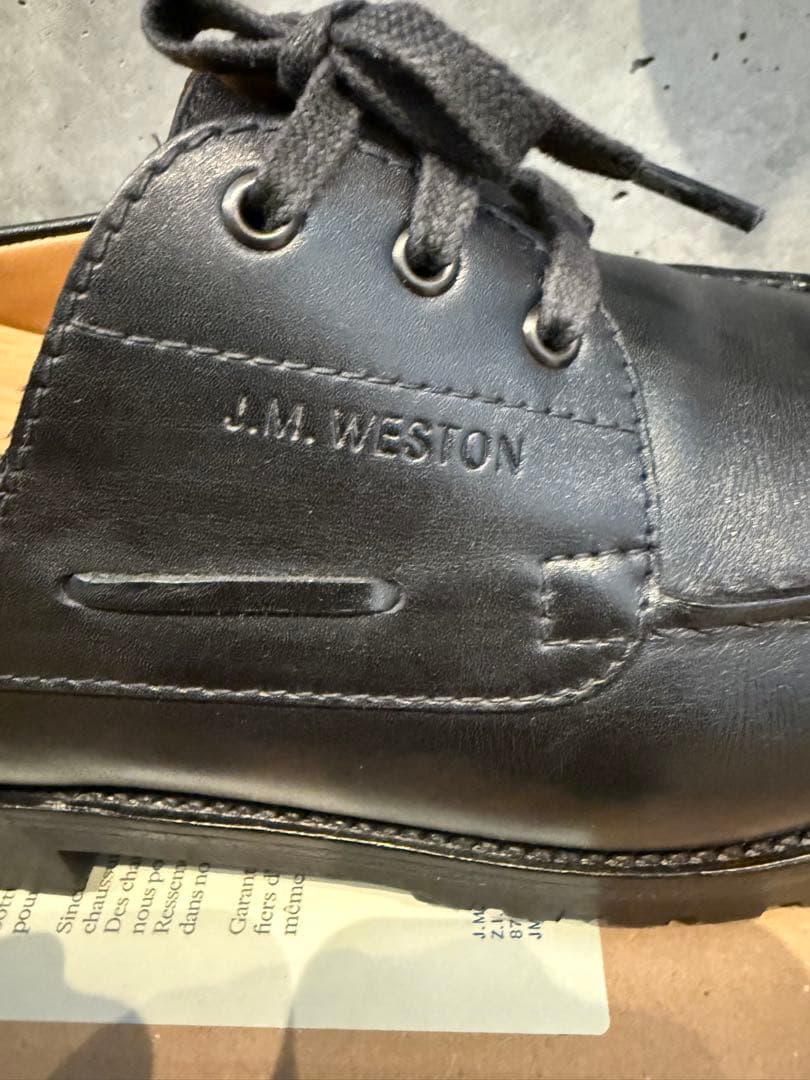 【お値引き最終日】J.M. WESTON Yachting derby #690