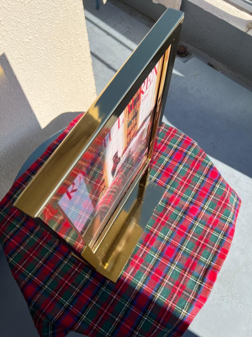 新品未使用 RALPH LAUREN  店内展示看板 高55横32幅15