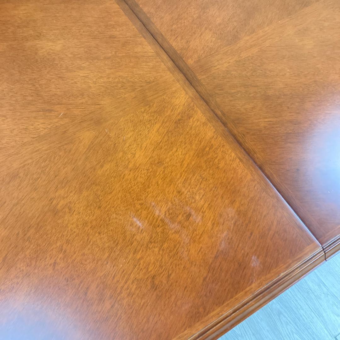 【マルニ】伸長式　ダイニングテーブル　エクステンション　大型180-238cm