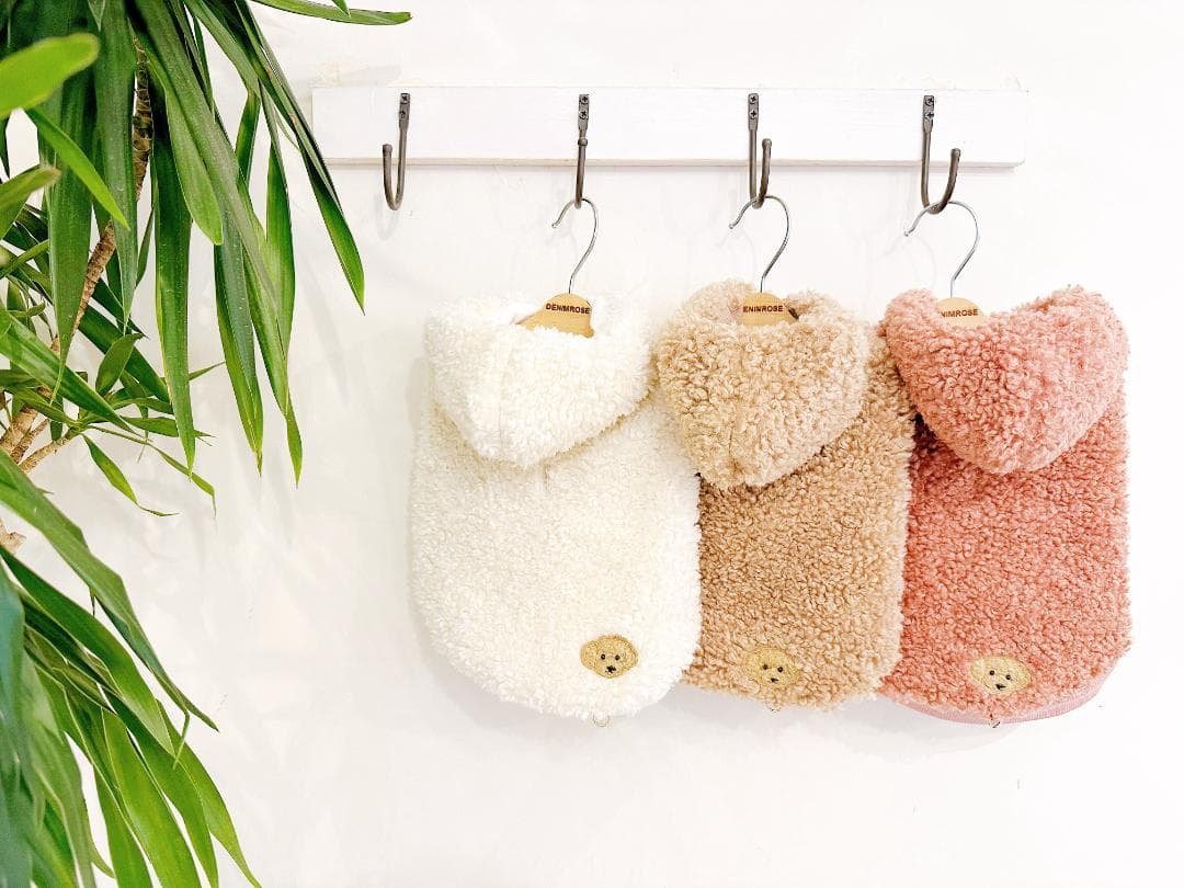 DENIM ROSE ワッペンボアジャケット