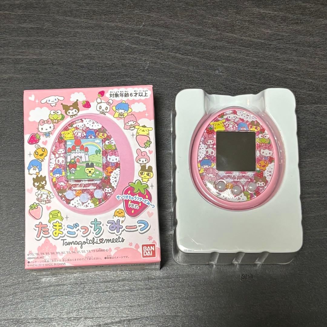 たまごっちみーつ サンリオVer. ピンク 箱あり