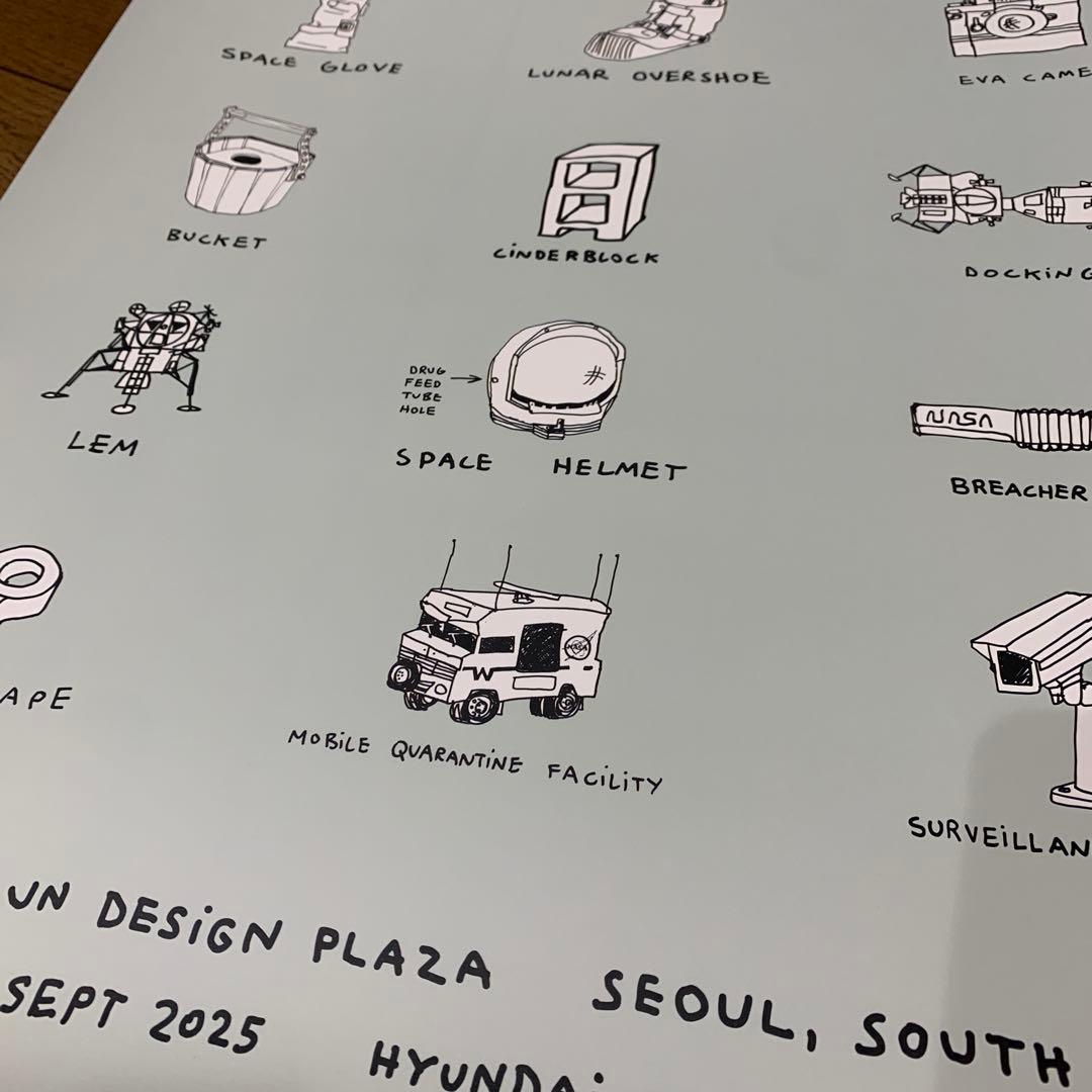 【日本未入荷】トム・サックス　エキシビジョンポスター④ tom sacks 韓国