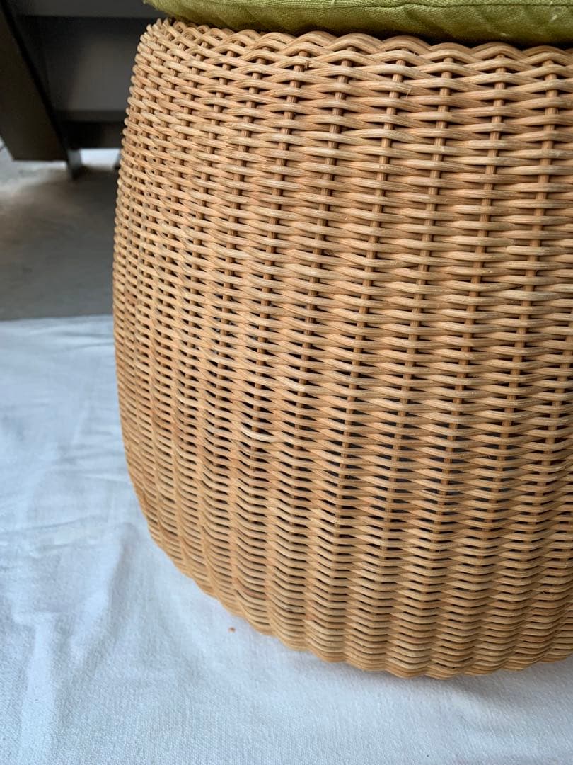 希少 山川ラタン 剣持勇デザイン ヴィンテージ スツール ジャパニーズモダン F