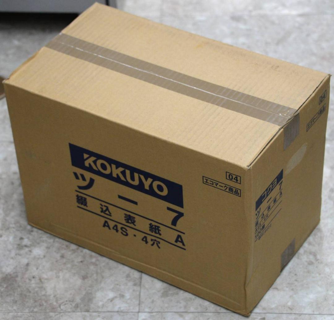 コクヨ　綴込表紙　Ａ４-Ｓ　ツ-７　１００組　らくらくメルカリ便