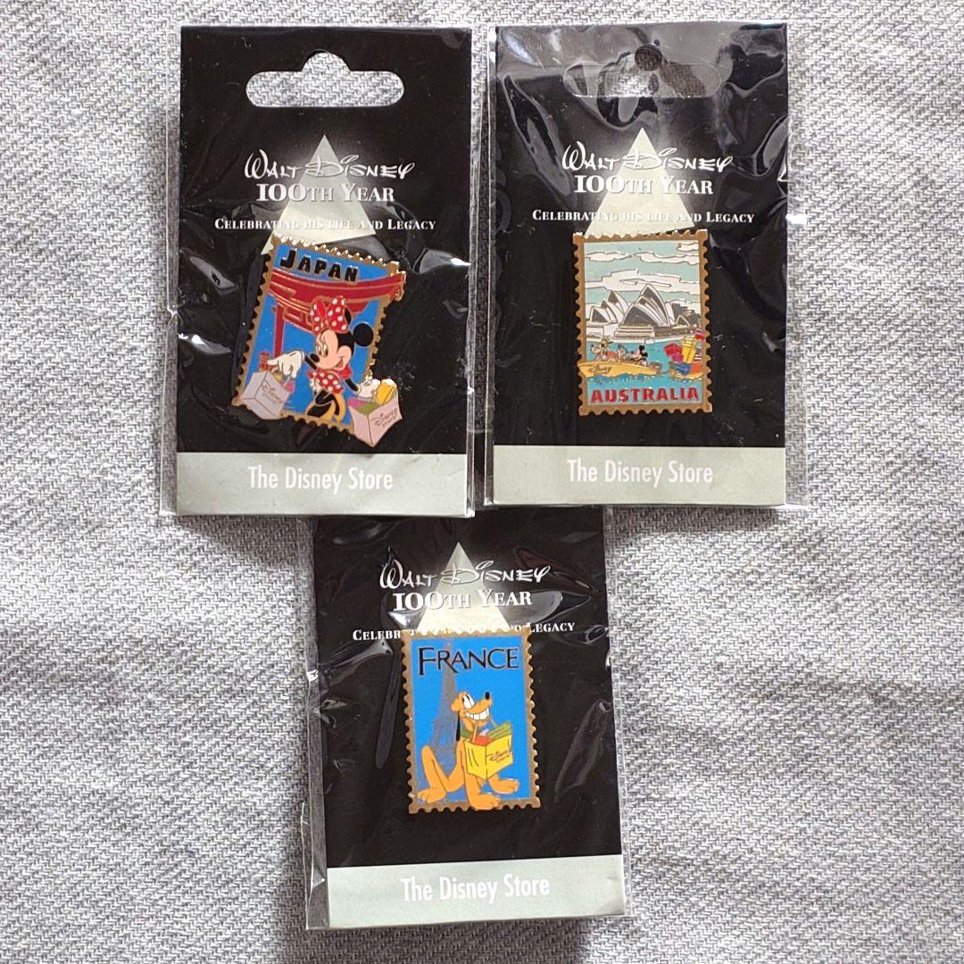 ディズニーストア ウォルト生誕100th記念 ピンバッジ23個セット
