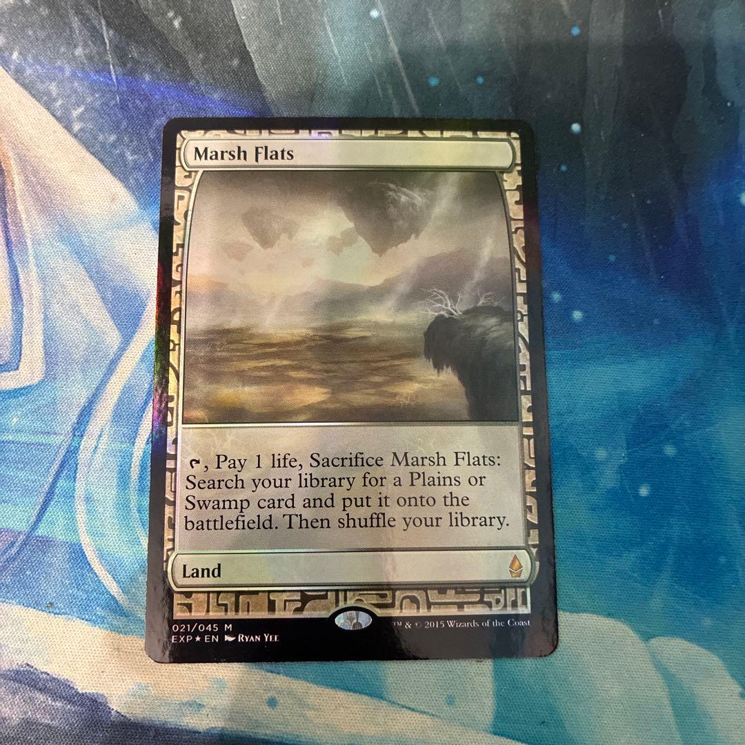 MTG Foil】《湿地の干潟/Marsh Flats》[EXP] 英語 EN