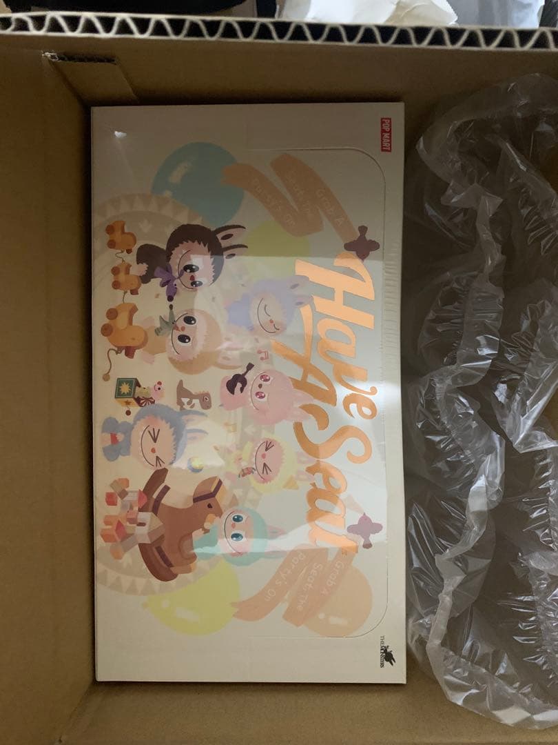 クリアファイル THE MONSTERSHave a Seat Plush series1Box