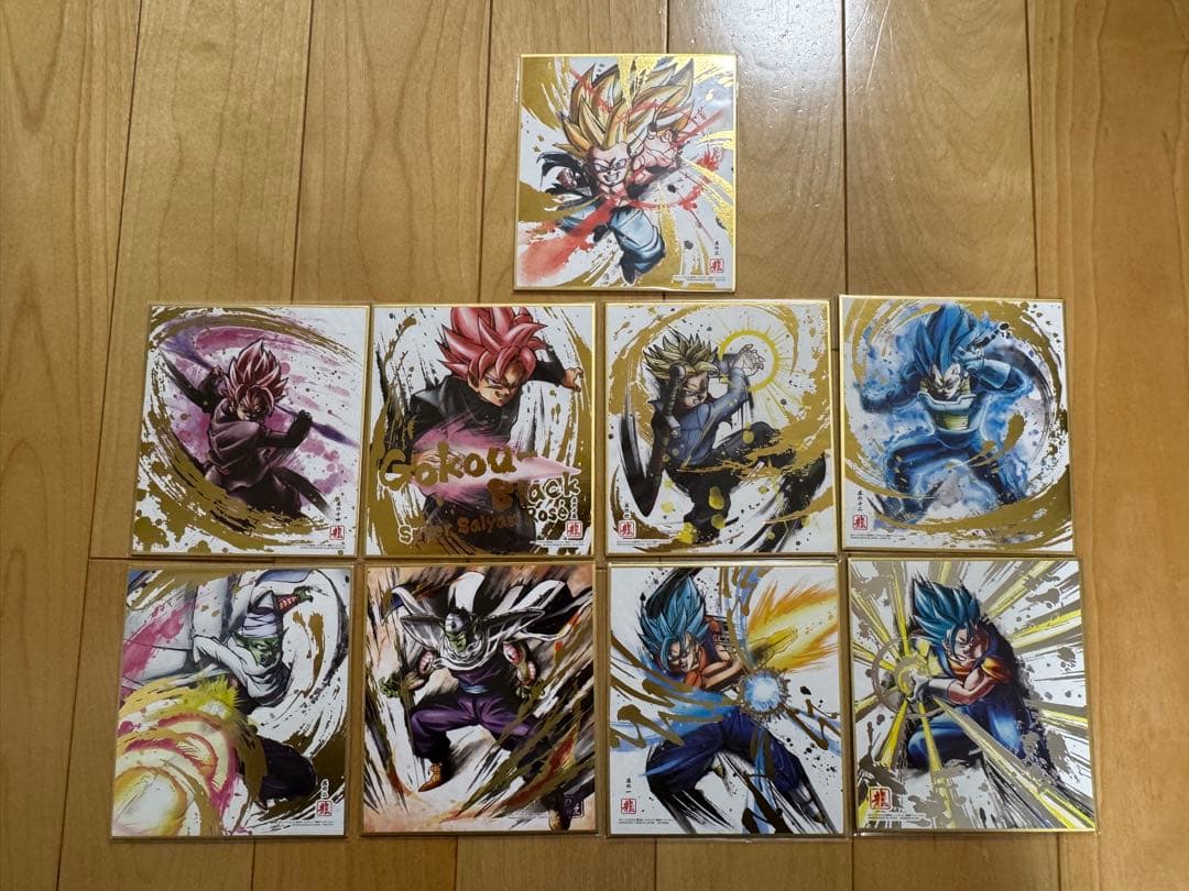 ドラゴンボール 色紙ART アート大量出品　シークレット箔押し含む
