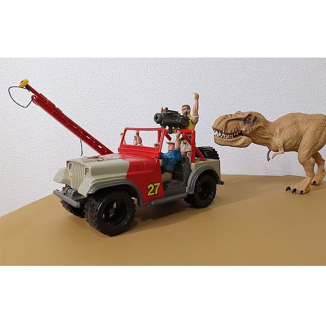 ジュラシックパーク ブッシュデビルトラッカー ケナー ハズブロ