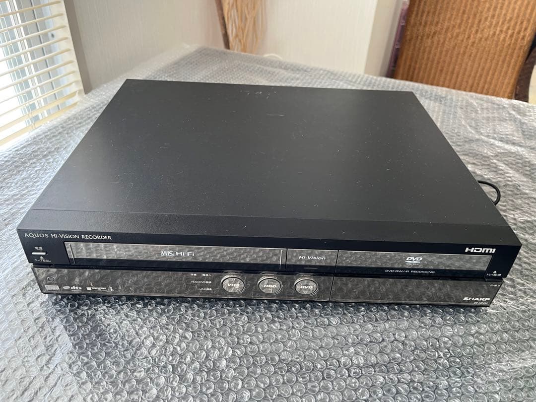 【SHARP ハードディスク・DVD・ビデオ一体型レコーダー】
