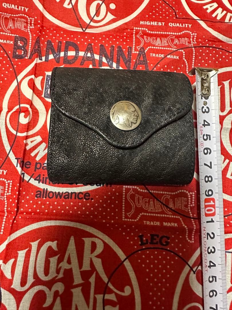 ファニー　funny エレファント革　コンパクト財布