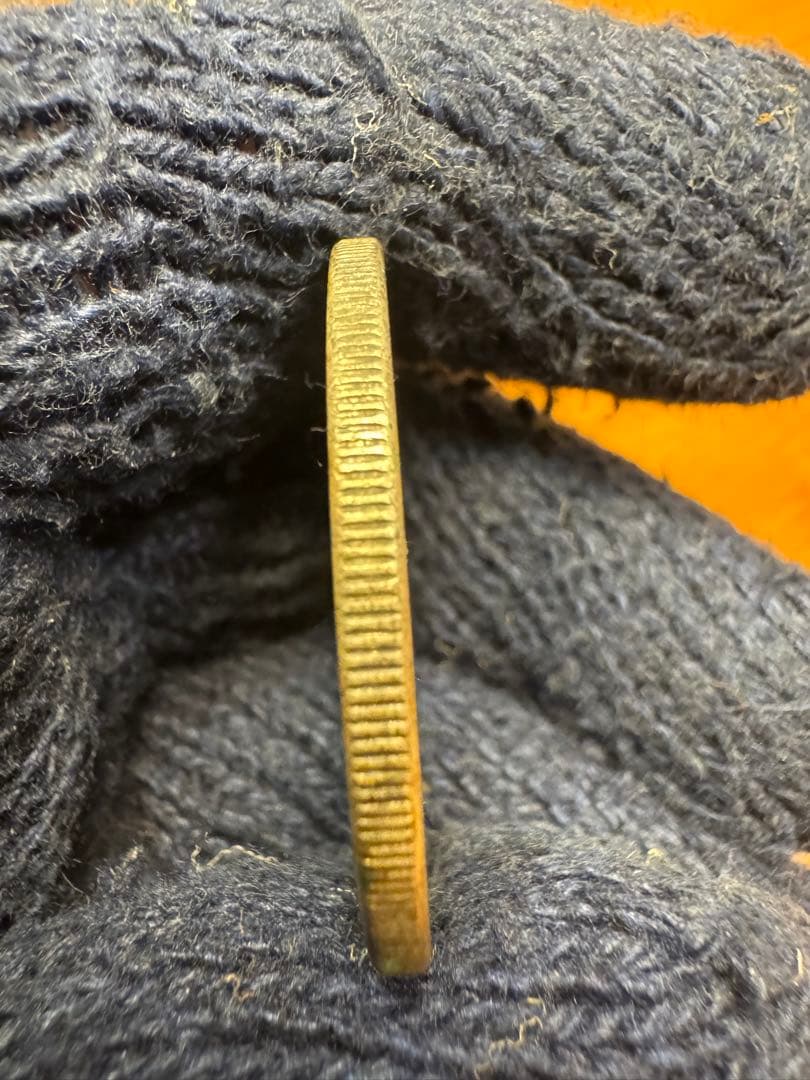 Xmas スペシャル❗️★本物保証★新一円銀貨　大型　明治18年　特年　1円　一圓