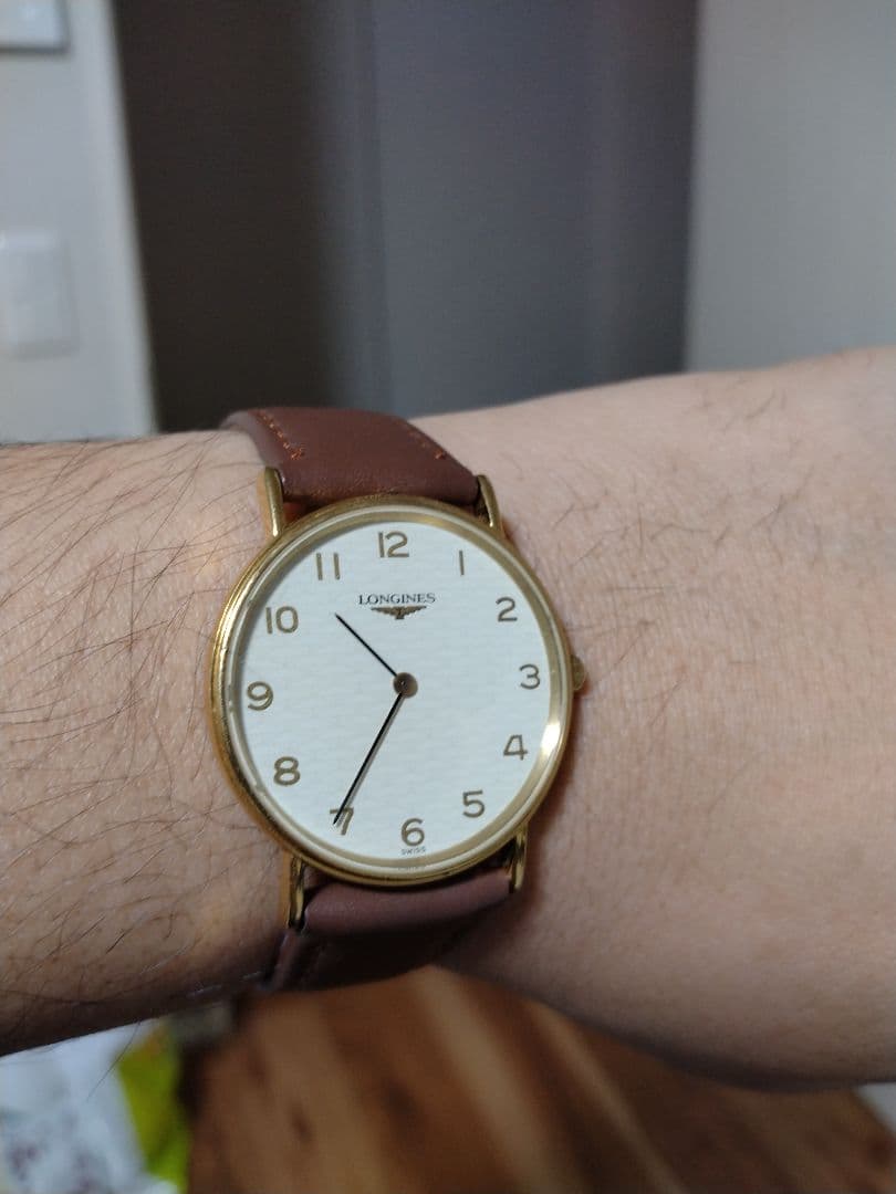 LONGINES メンズクォーツ腕時計 型番：L4.637.2