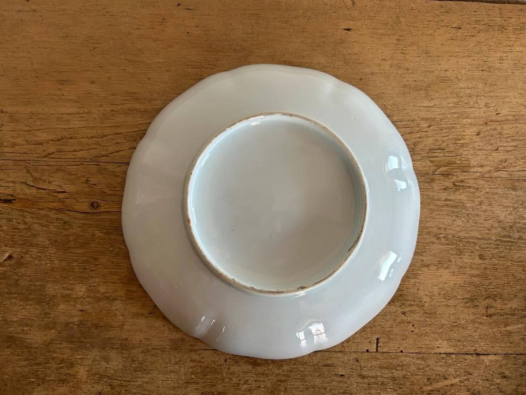 アンティークの傘と星の模様の皿3枚セット