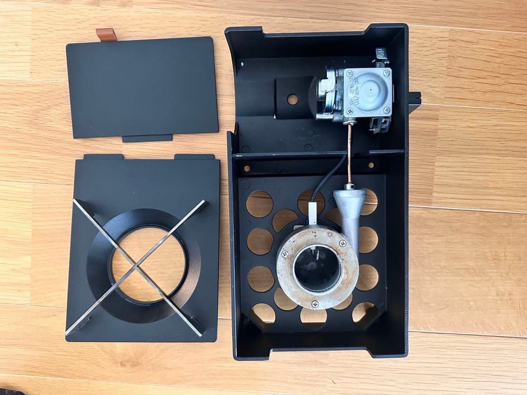 amadana CC-146 カセットコンロ 黒　収納ケース付き