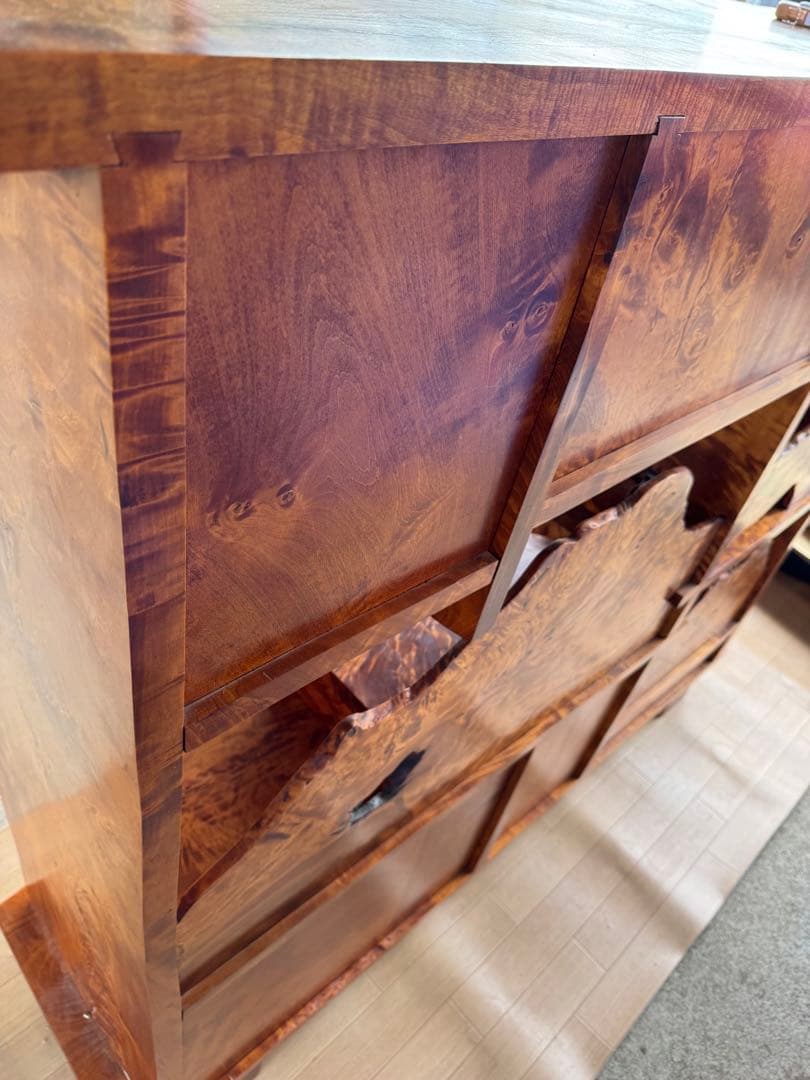 貴重　屋久杉 飾り棚 茶棚 サイドボード リビングボード 茶箪笥