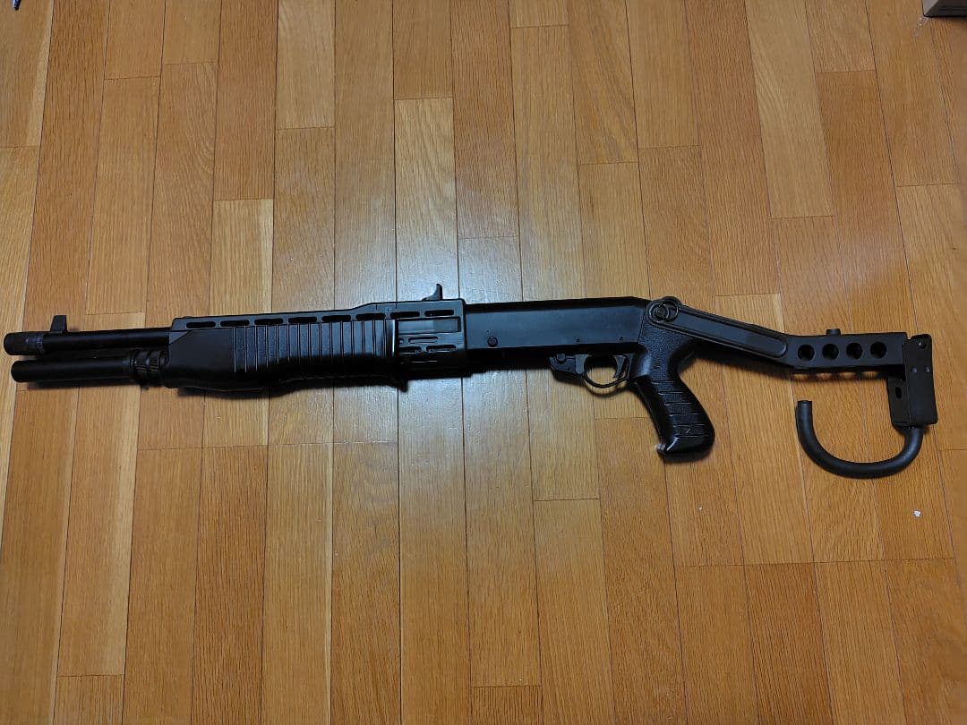 東京マルイエアコッキングショットガン スパス12 メタルストック 訳アリ品