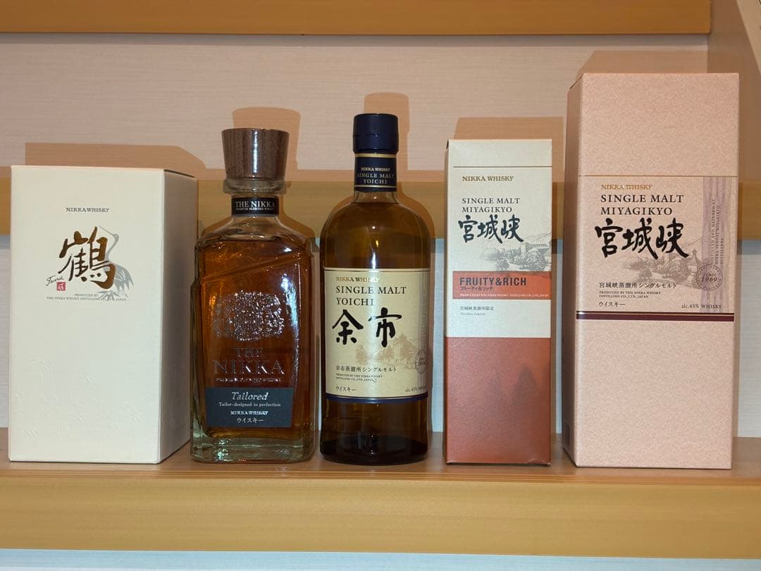 ニッカウイスキー 5本セット