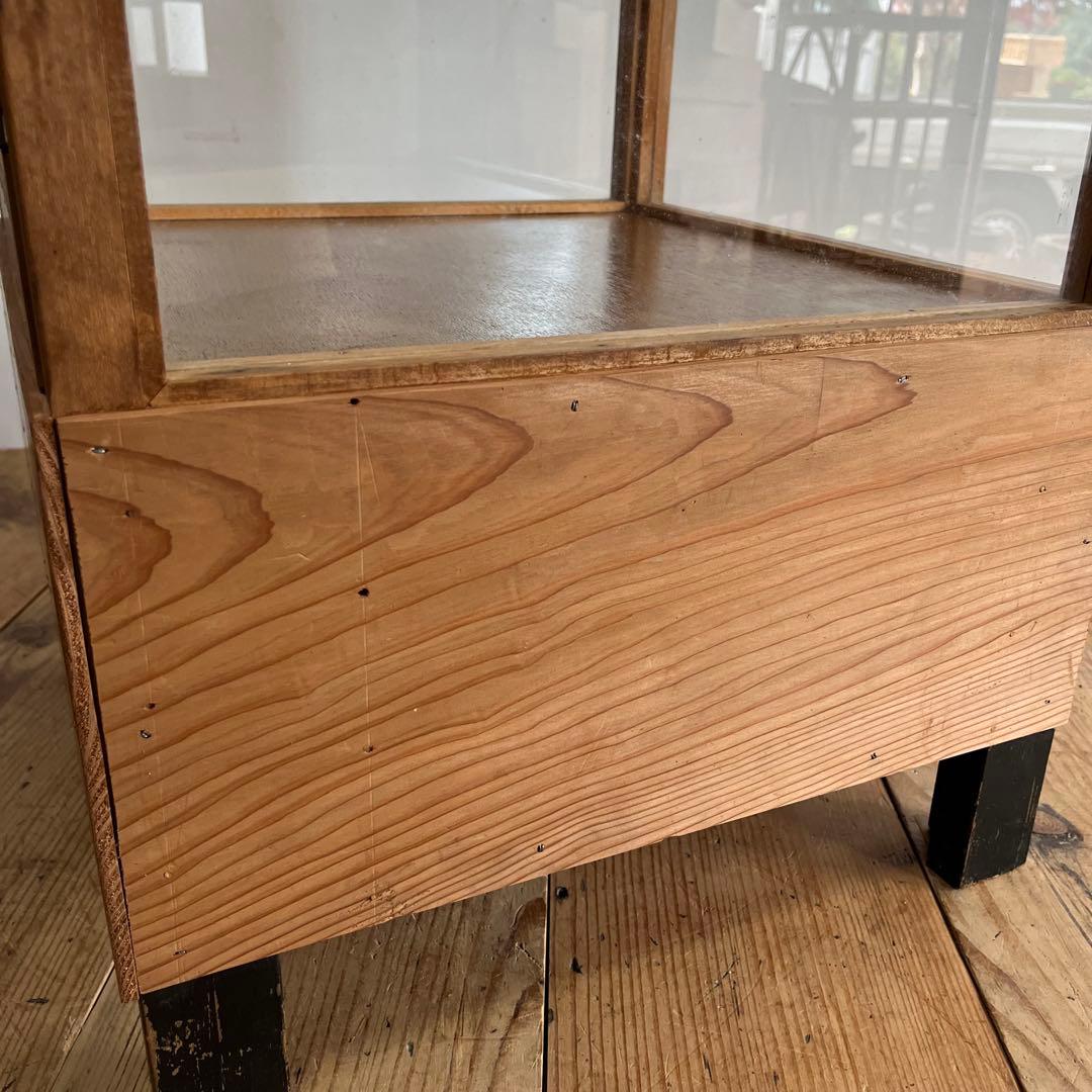 アンティーク ガラスケース ショーケース レトロ 飾り棚